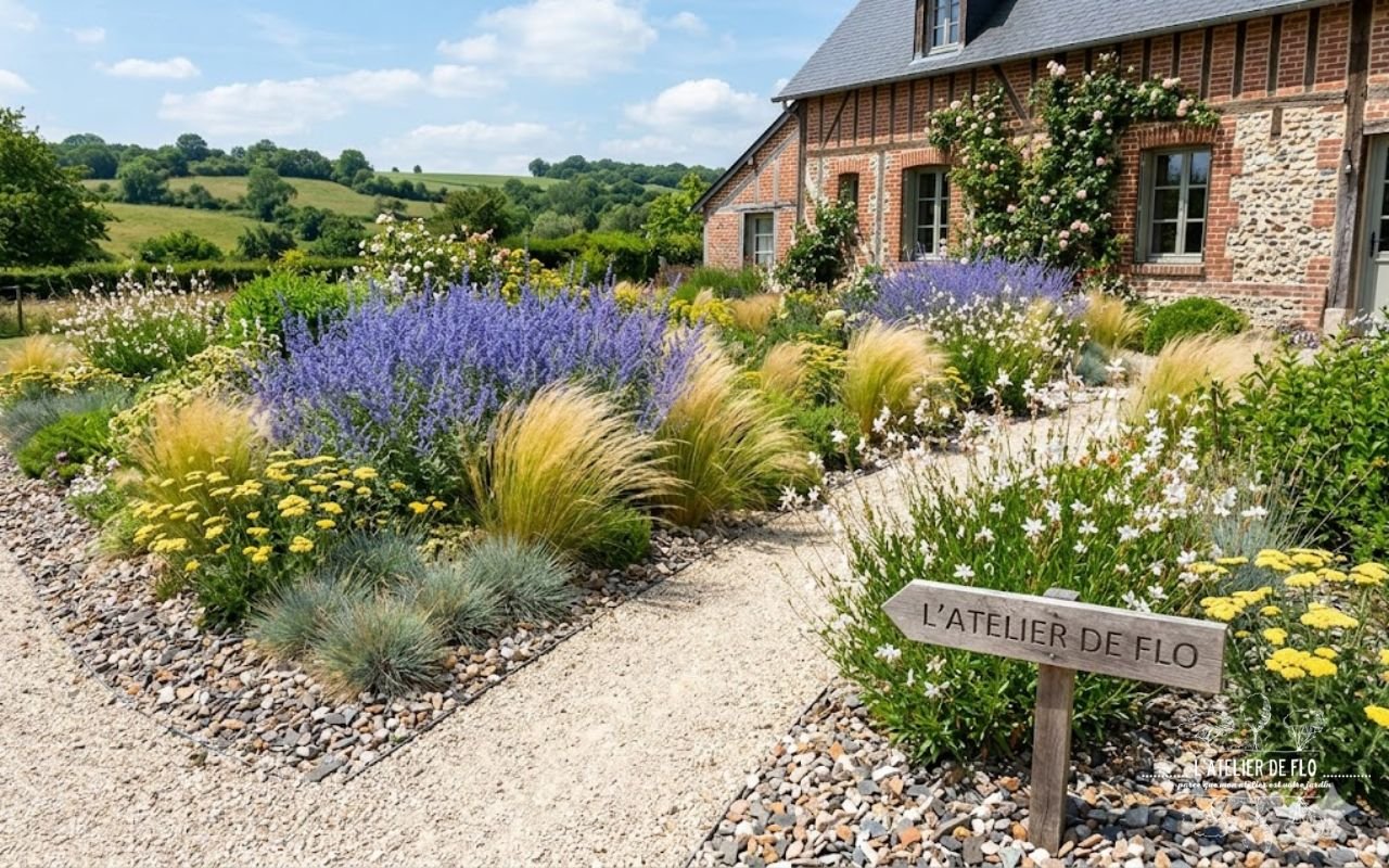 Jardin sans arrosage en Normandie : quelles plantes résilientes choisir ?